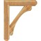 Ekena Millwork Legacy Craftsman Rough Sawn Bracket, Western Red Cedar, 6"W x 36"D x 44"H BKT06X36X44LEC04RWR - alternate 4